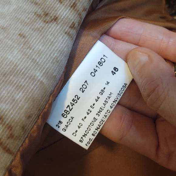 Georgia Netti corduroy jacket - Picture 6 of 7